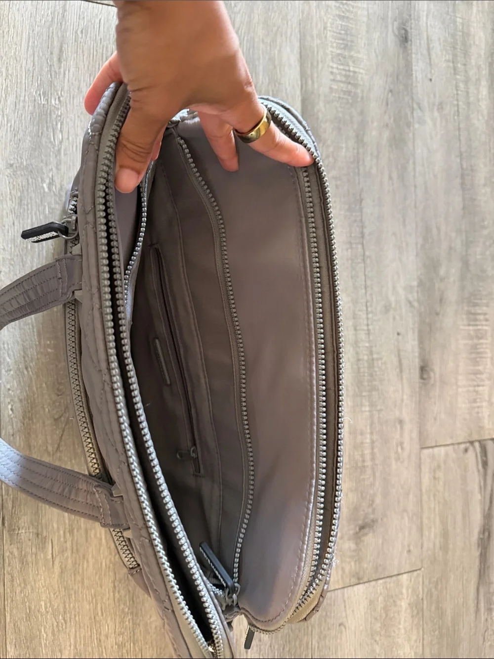Steve Madden Quilted Business/Laptop Bag